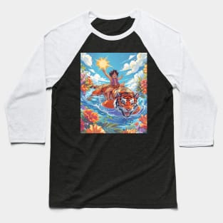 Calvin and Hobbes Holiday Baseball T-Shirt